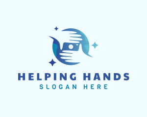 Camera Hands Volunteer logo