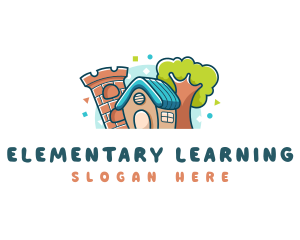 Kindergarten Nursery Educational logo design