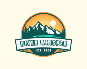 Outdoor Mountain River logo