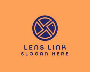 Closed Lens Shutter logo design