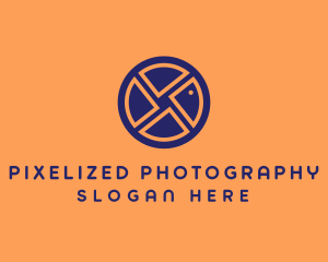 Closed Lens Shutter logo design