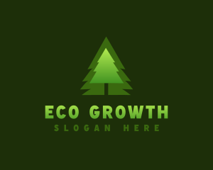 Eco Tree Forest logo design