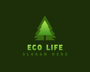 Eco Tree Forest logo design