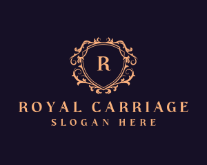 Royal Shield Ornament logo design