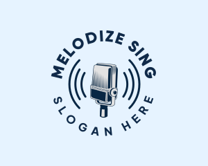 Radio Vocal Microphone  logo