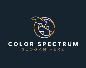 Golden Home House logo design