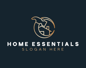 Golden Home House logo design