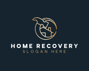 Golden Home House logo design