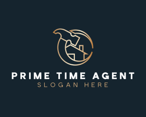 Golden Home House logo design