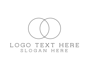 Double Circle Wordmark logo