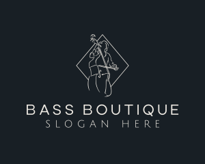 Cello Musician Instrument logo