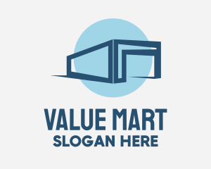 Storage Warehouse Property Logo