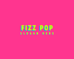 Neon Pop Hipster logo design