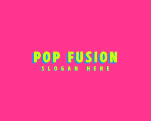Neon Pop Hipster logo