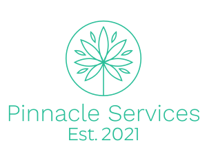 Organic Marijuana Herb logo