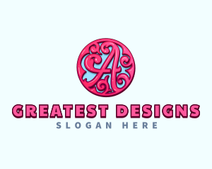 Candy Dessert Bakery logo design