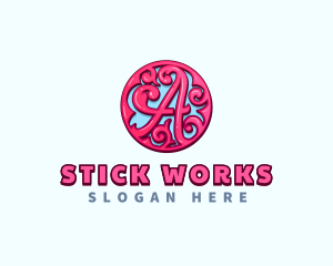 Candy Dessert Bakery logo design