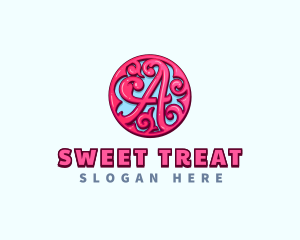 Candy Dessert Bakery logo design