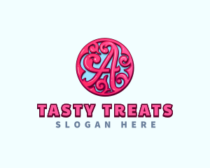 Candy Dessert Bakery logo design