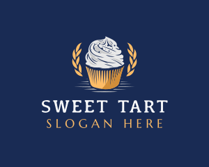 Sweet Cupcake Dessert logo design