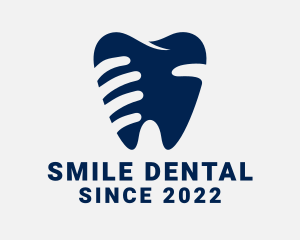 Tooth Dentist Hand logo design