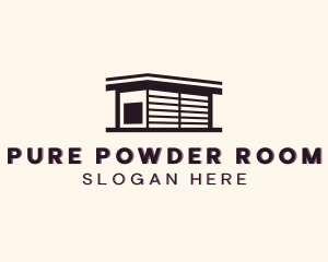 Warehouse Storage Building  logo design