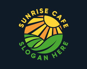 Eco Sunrise Field logo design