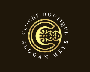 Luxury Boutique Letter C logo design