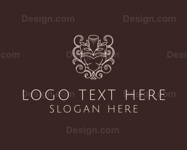 Elegant Mannequin Fashion Logo