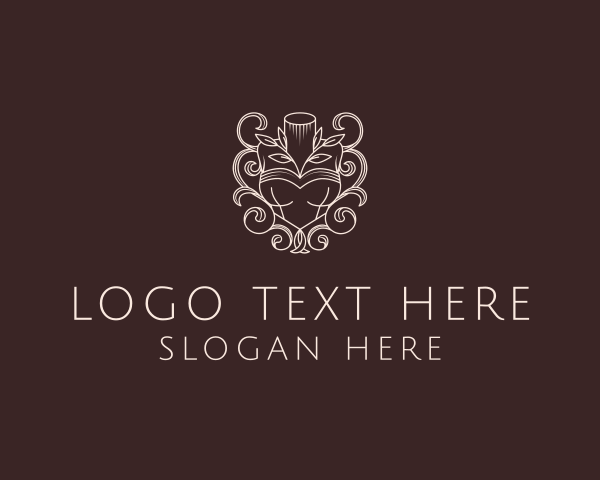 Feminine logo example 4