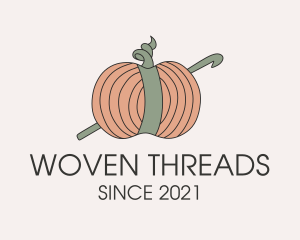 Squash Yarn Ball  logo design