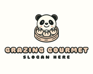 Panda Dimsum Restaurant logo design