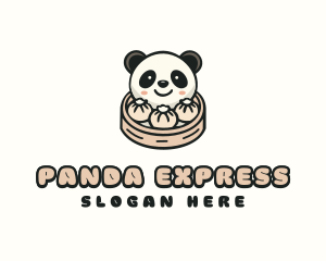 Panda Dimsum Restaurant logo design