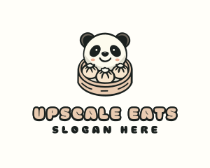 Panda Dimsum Restaurant logo design