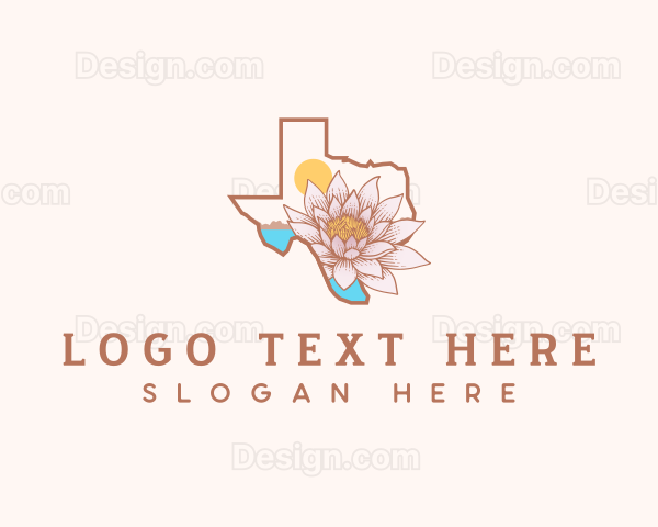 Texas Water Lily Logo