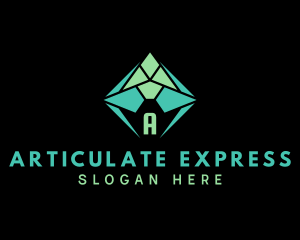 Logistics Courier Arrow logo design