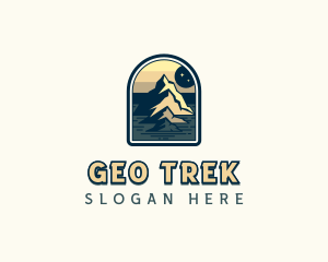 Trek Summit Mountain logo design