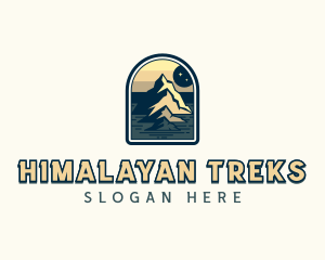 Trek Summit Mountain logo design