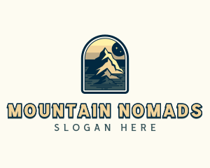 Trek Summit Mountain logo design