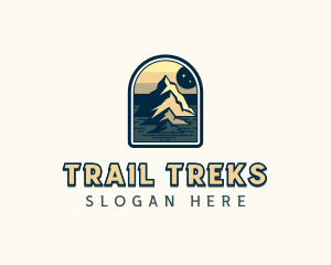 Trek Summit Mountain logo design