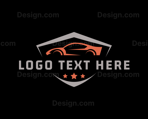 Automobile Racing Car Logo