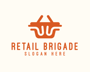 Shopping Basket Retail logo design