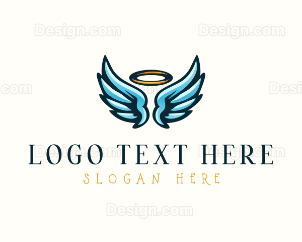 Heaven Halo Wings Logo
