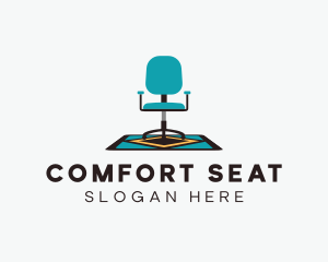 Chair Carpet Furniture logo design