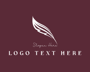 Writer Feather Quill logo