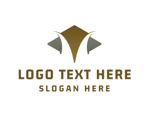 Letter - Startup Business Swoosh logo design