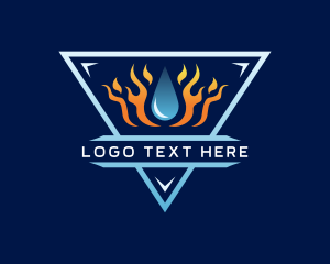 Triangle Fire Ice Ventilation logo