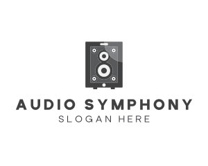 Audio Speaker logo design