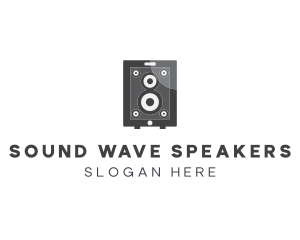 Audio Speaker logo design