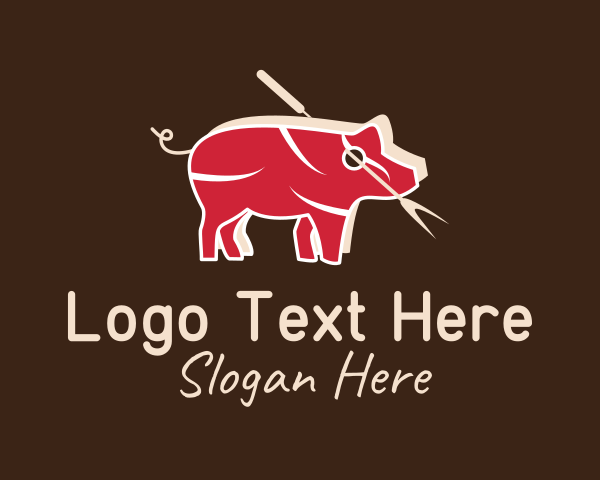 Piggy logo example 1